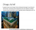 Green roof townhalll  Chicago, USA