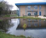 Dundee City Council Social Service offices Ornamental Pond